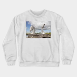 the Kelpies , Helix Park Crewneck Sweatshirt